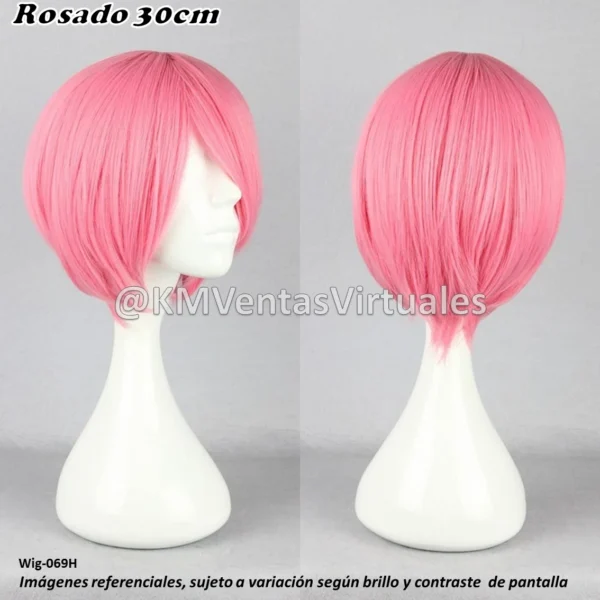 Peluca G Rosado Corta (WIG-069H)
