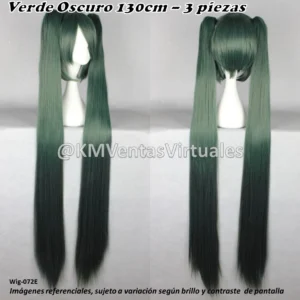 Peluca Miku Verde Larga (WIG-072E)