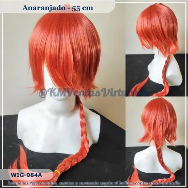 Peluca Kamui Naranja Mediana (WIG-084A)