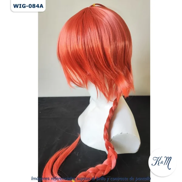 Peluca Kamui Naranja Mediana (WIG-084A) - Image 3