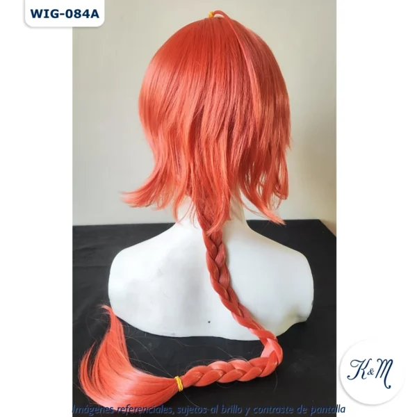 Peluca Kamui Naranja Mediana (WIG-084A) - Image 4