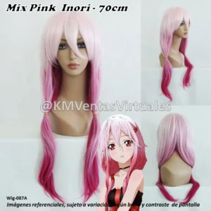 Peluca Inori Rosado Mediana (WIG-087A)