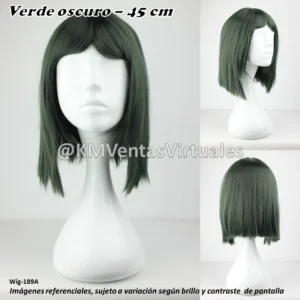 Peluca Waver Verde Corta (WIG-189A)