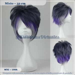 Peluca Reiji Mixto Corta (WIG-199A)