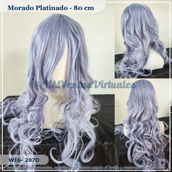 Peluca Suigintou Morado Larga (WIG-207D)