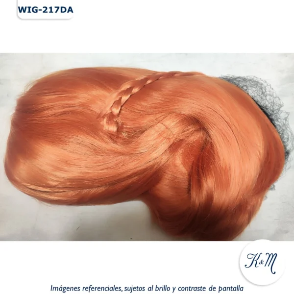 Peluca Asuna Naranja Larga (WIG-217DA) - Image 4