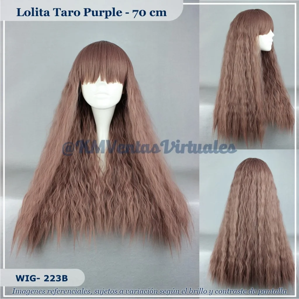 Peluca Marrón Mediana (WIG-223B)