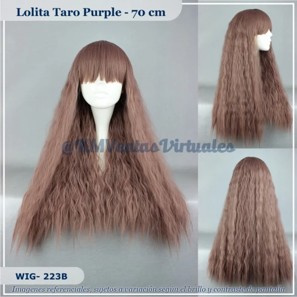 Peluca Marrón Mediana (WIG-223B)