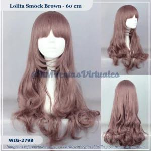 Peluca Marrón Mediana (WIG-279B)