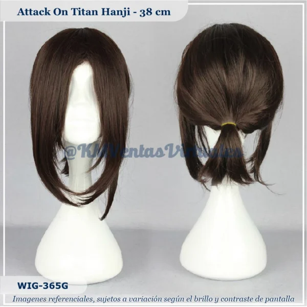 Peluca Hange Marrón Corta (WIG-365G)