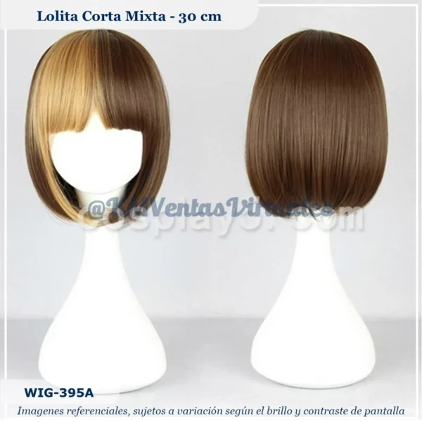 Peluca Mixto Corta (WIG-395A)