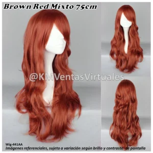 Peluca Marrón Mediana (WIG-441AA)