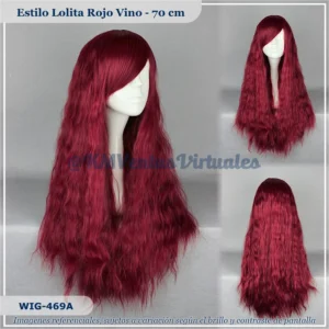 Peluca Rojo Mediana (WIG-469A)