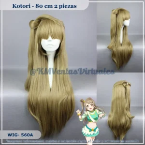 Peluca Kotori Rubio Larga (WIG-560A)