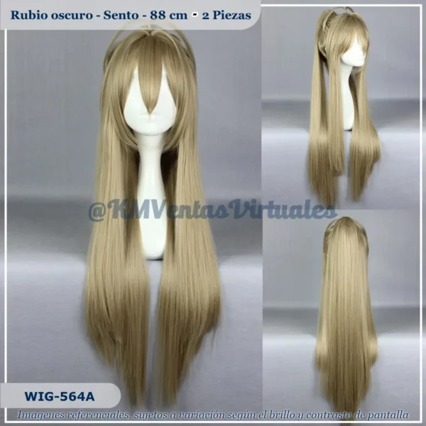 Peluca Isuzu Rubio Larga (WIG-564A)