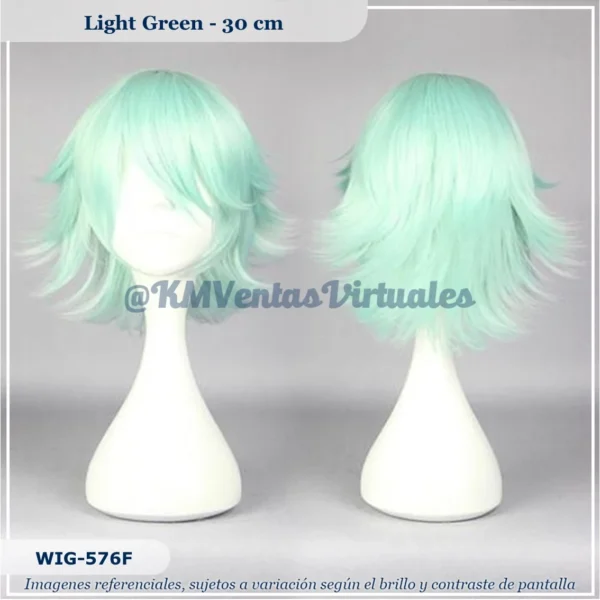 Peluca Life Verde Corta (WIG-576F)