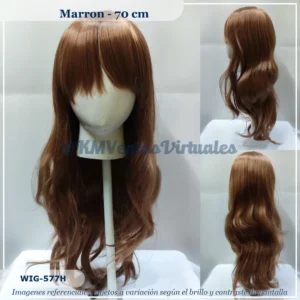 Peluca Kongou Marrón Mediana (WIG-577H)