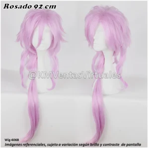 Peluca Rosado Larga (WIG-606B)