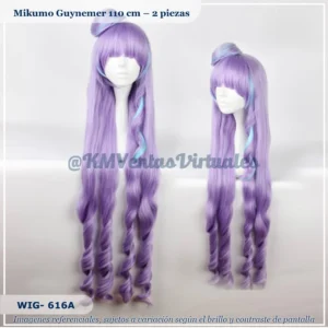 Peluca Morado Larga (WIG-616A)