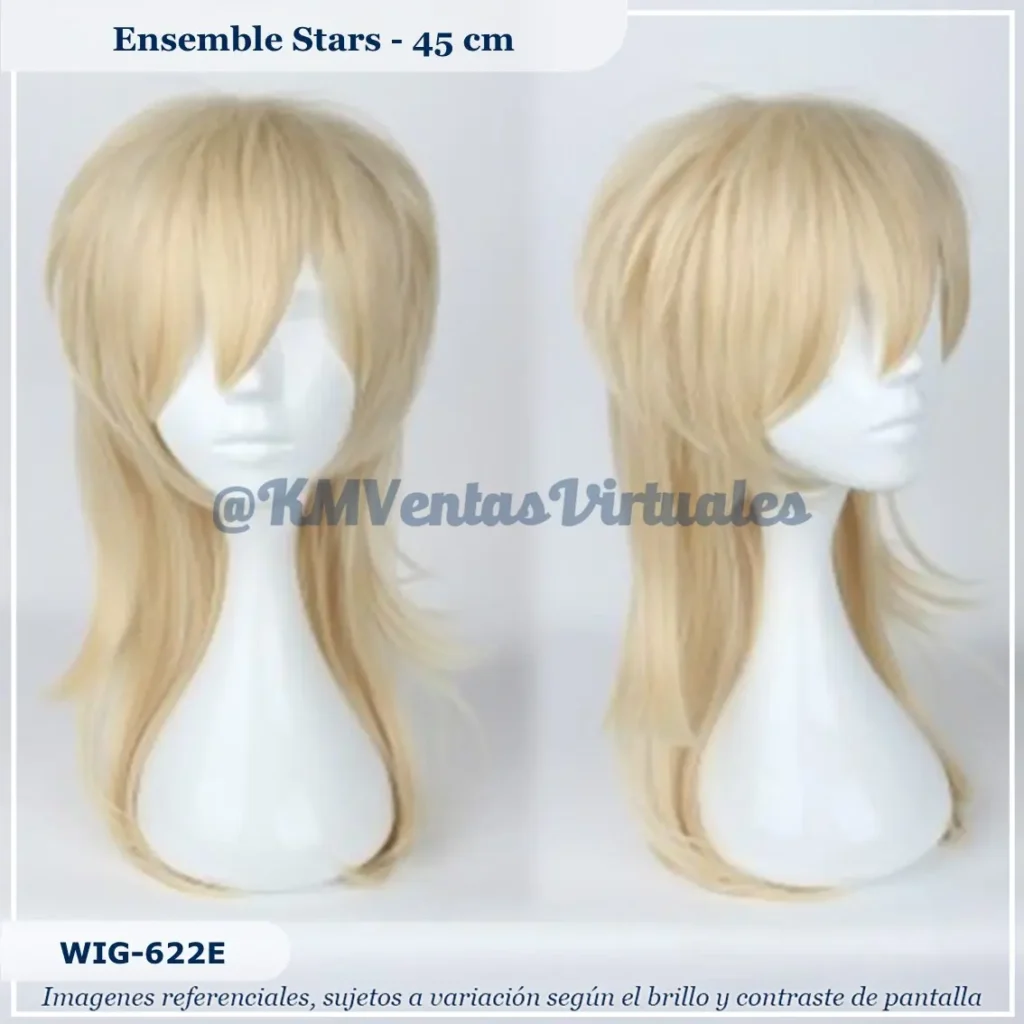 Peluca Rubio Corta (WIG-622E)