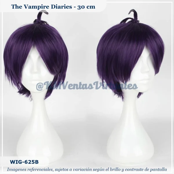 Peluca Morado Corta (WIG-625B)