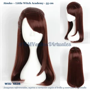 Peluca Atsuko Marrón Mediana (WIG-653B)