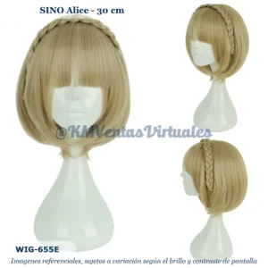 Peluca Rubio Corta (WIG-655E)