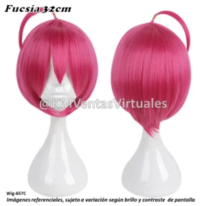 Peluca Rosado Corta (WIG-657C)
