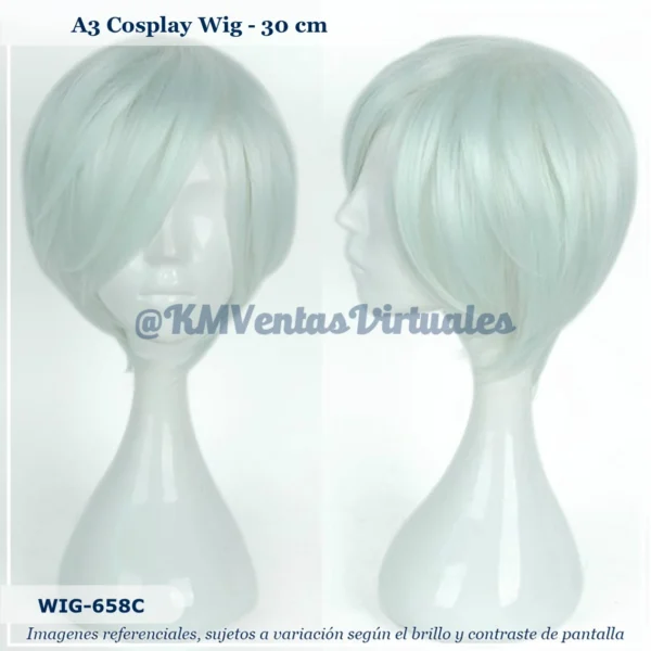 Peluca Platinado Corta (WIG-658C)