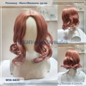 Peluca Haru Marrón Corta (WIG-661C)
