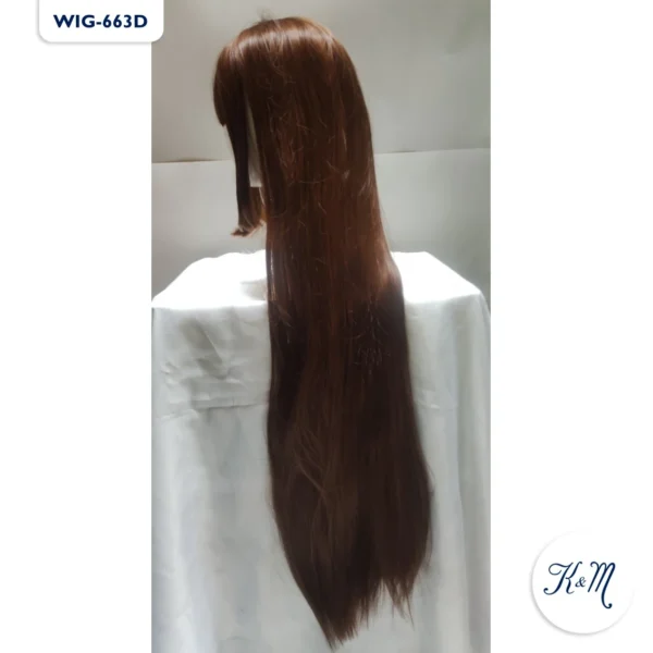 Peluca Marrón Larga (WIG-663D) - Image 7