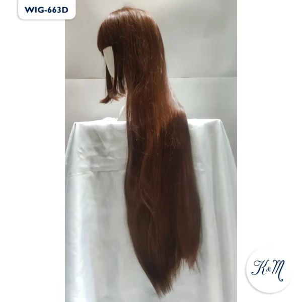 Peluca Marrón Larga (WIG-663D) - Image 4