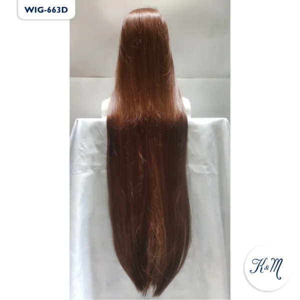 Peluca Marrón Larga (WIG-663D) - Image 6