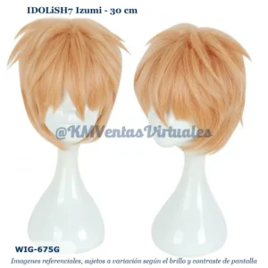 Peluca Rubio Corta (WIG-675G)