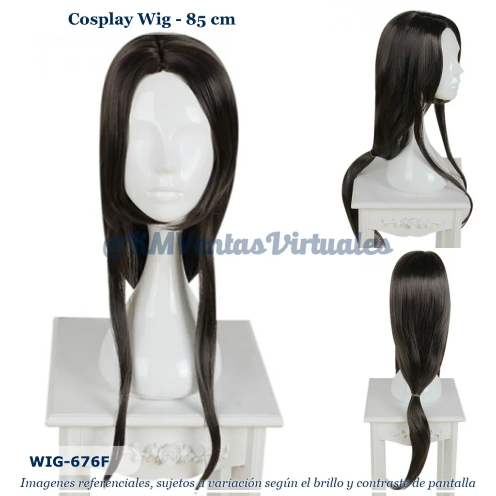 Peluca Ninja Marrón Larga (WIG-676F)