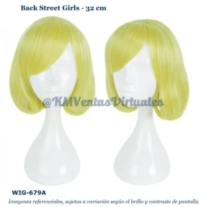 Peluca Mari Amarillo Corta (WIG-679A)