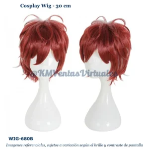 Peluca Rojo Corta (WIG-680B)