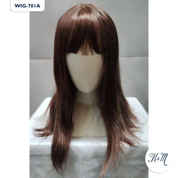 Peluca Marrón Mediana (WIG-701A) - Image 2
