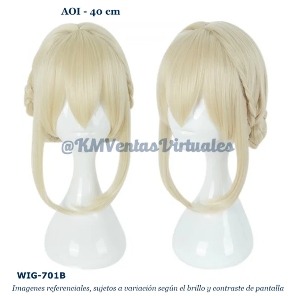 Peluca Rubio Corta (WIG-701B)