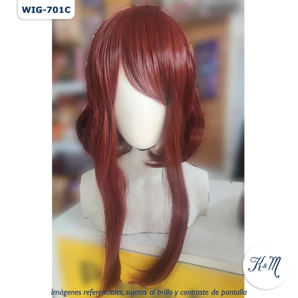 Peluca Ochako Castaño Corta (WIG-701C) - Image 2