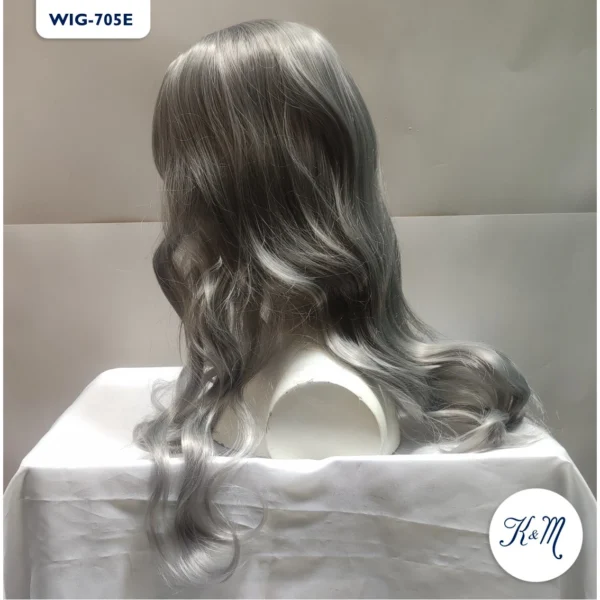 Peluca Gris Mediana (WIG-705E) - Image 3
