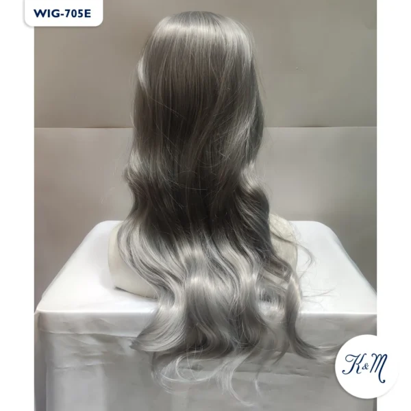 Peluca Gris Mediana (WIG-705E) - Image 4