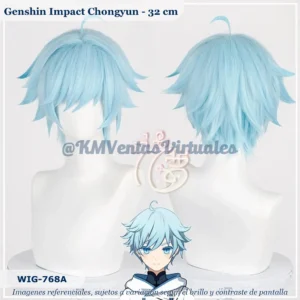 Peluca Chongyun Celeste Corta (WIG-768A)