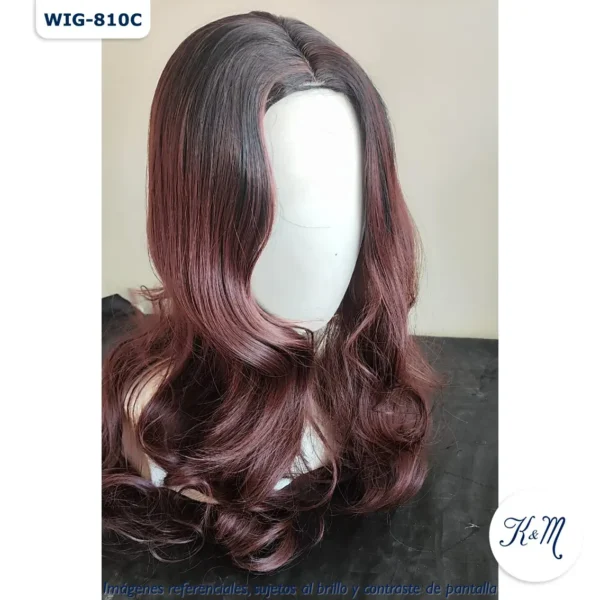 Peluca Marrón Mediana (WIG-810C) - Image 2