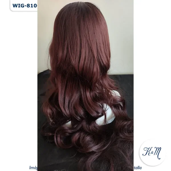 Peluca Marrón Mediana (WIG-810C) - Image 4