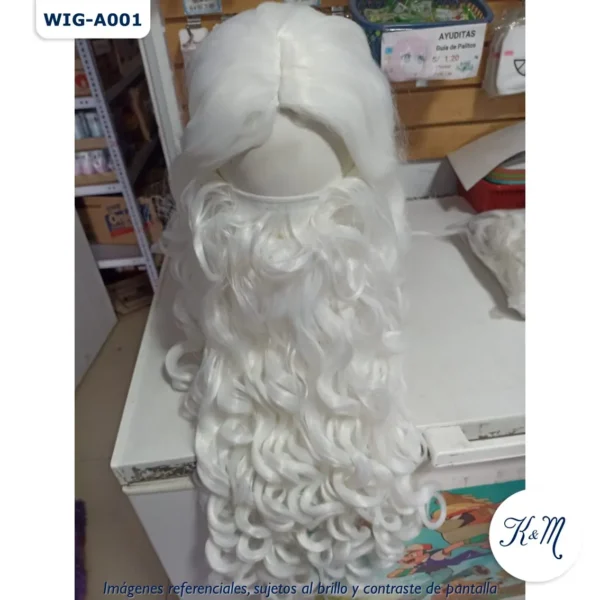PClasic Santa 60cm Blanco Mediana (WIG-A001) - Image 2