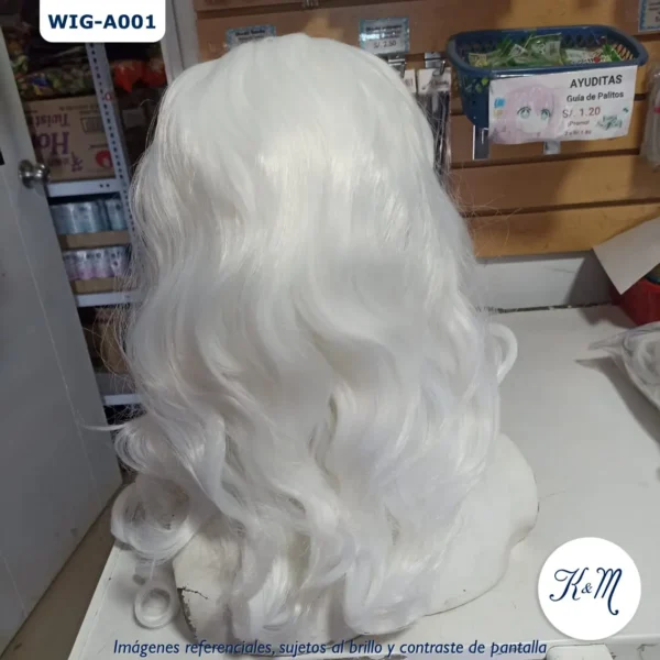 PClasic Santa 60cm Blanco Mediana (WIG-A001) - Image 4