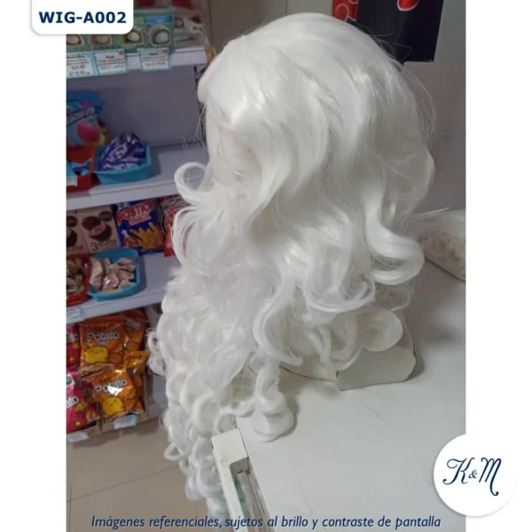 PClasic Santa 80cm Blanco Larga (WIG-A002) - Image 4