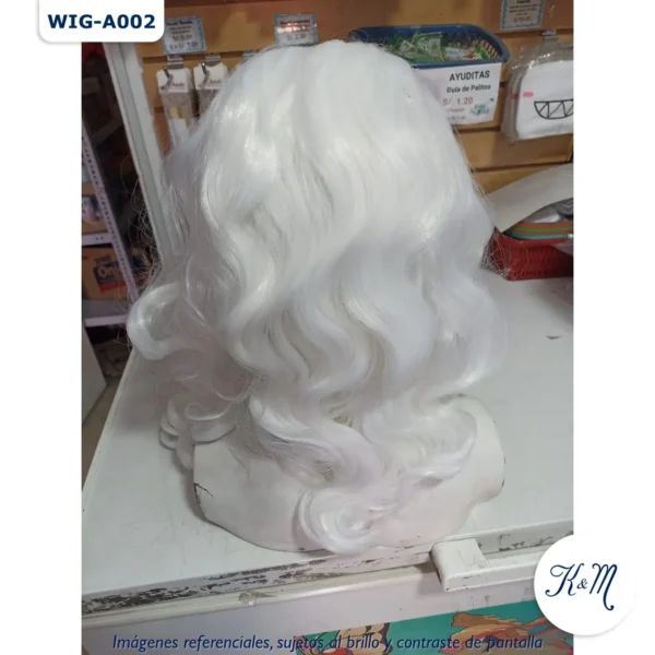 PClasic Santa 80cm Blanco Larga (WIG-A002) - Image 3