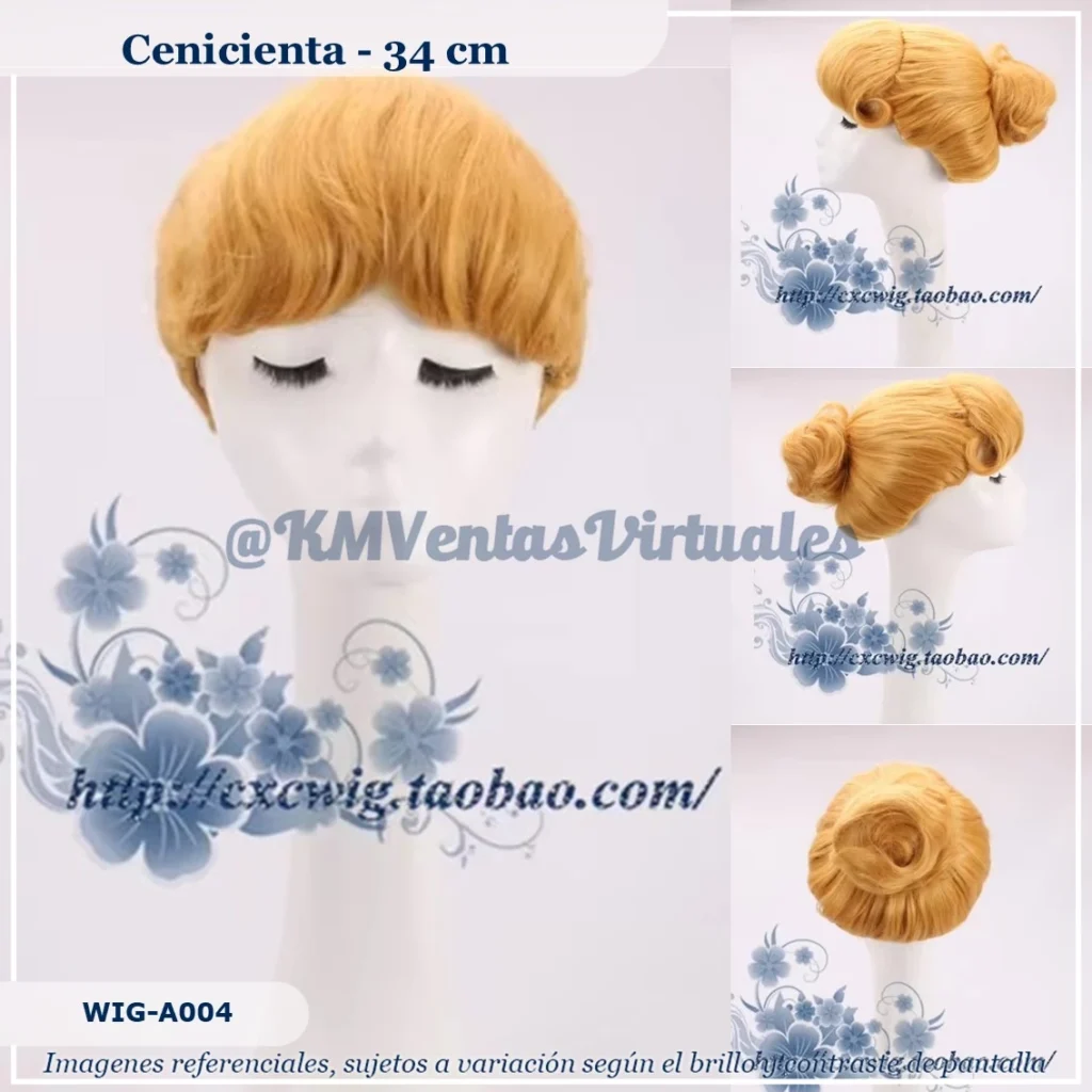 Peluca Cenicienta Corta (WIG-A004)